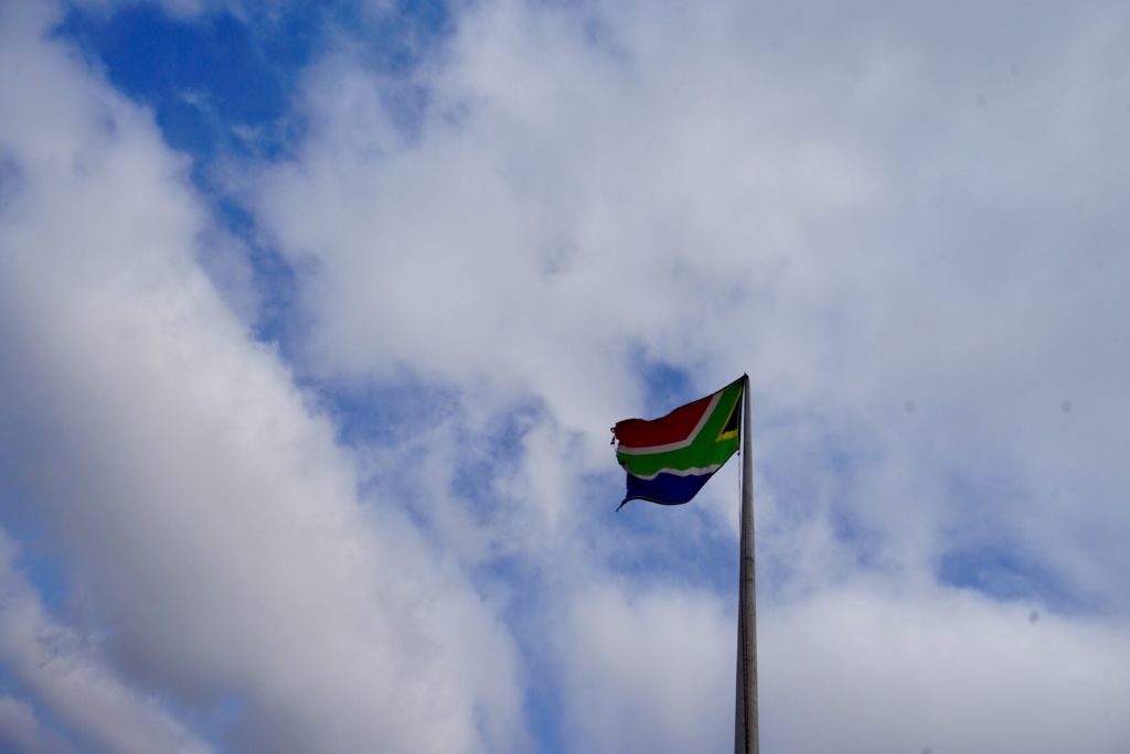 Reisetipps für Südafrika - Die Flagge Südafrikas